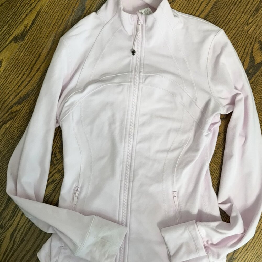 Lululemon Define Jacket size(6) pink